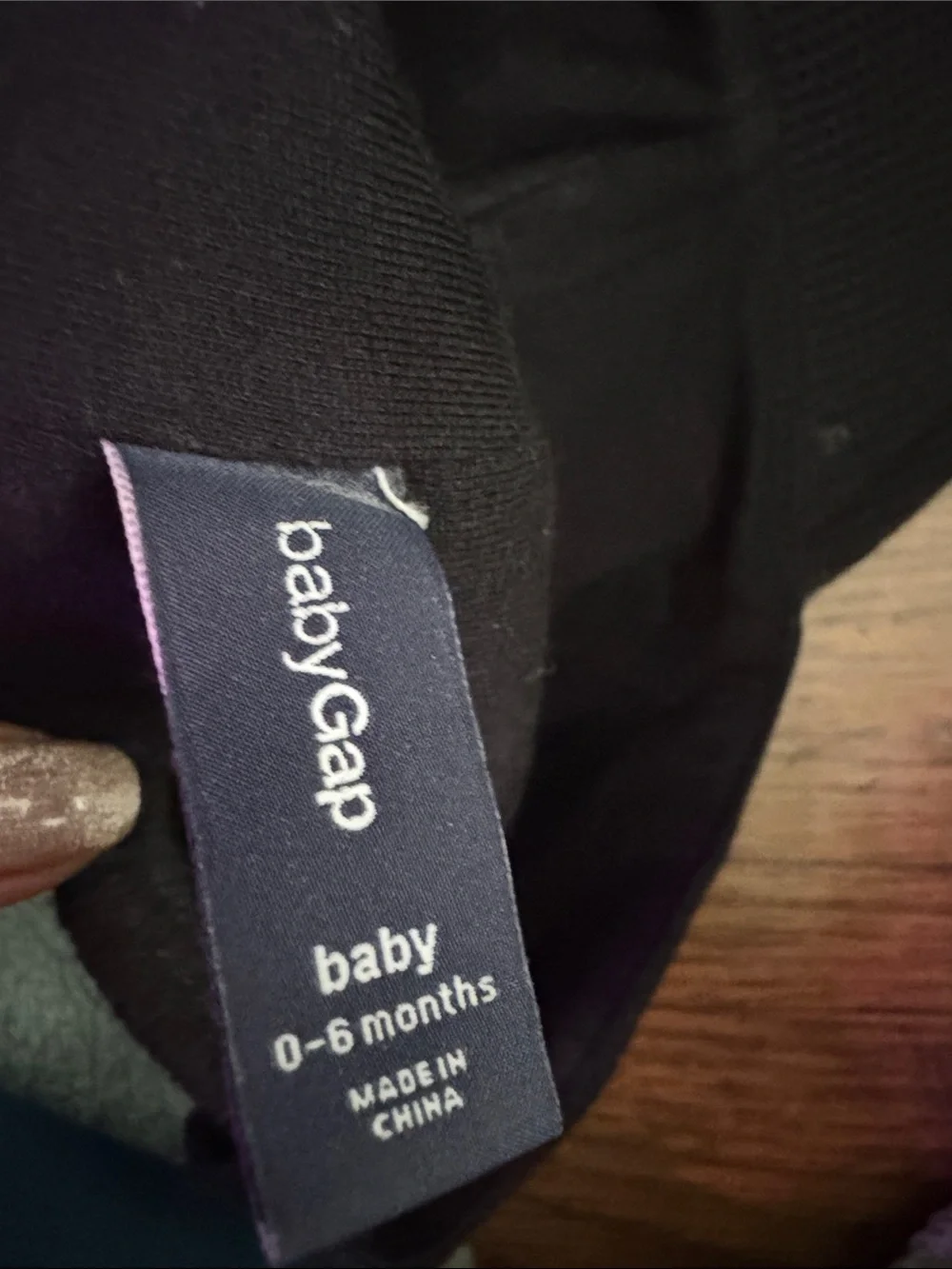 Baby GAP Navy Cap with White Logo Patch